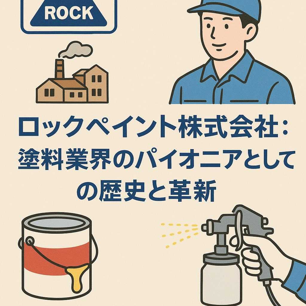 ロックペイント株式会社: 塗料業界のパイオニアとしての歴史と革新