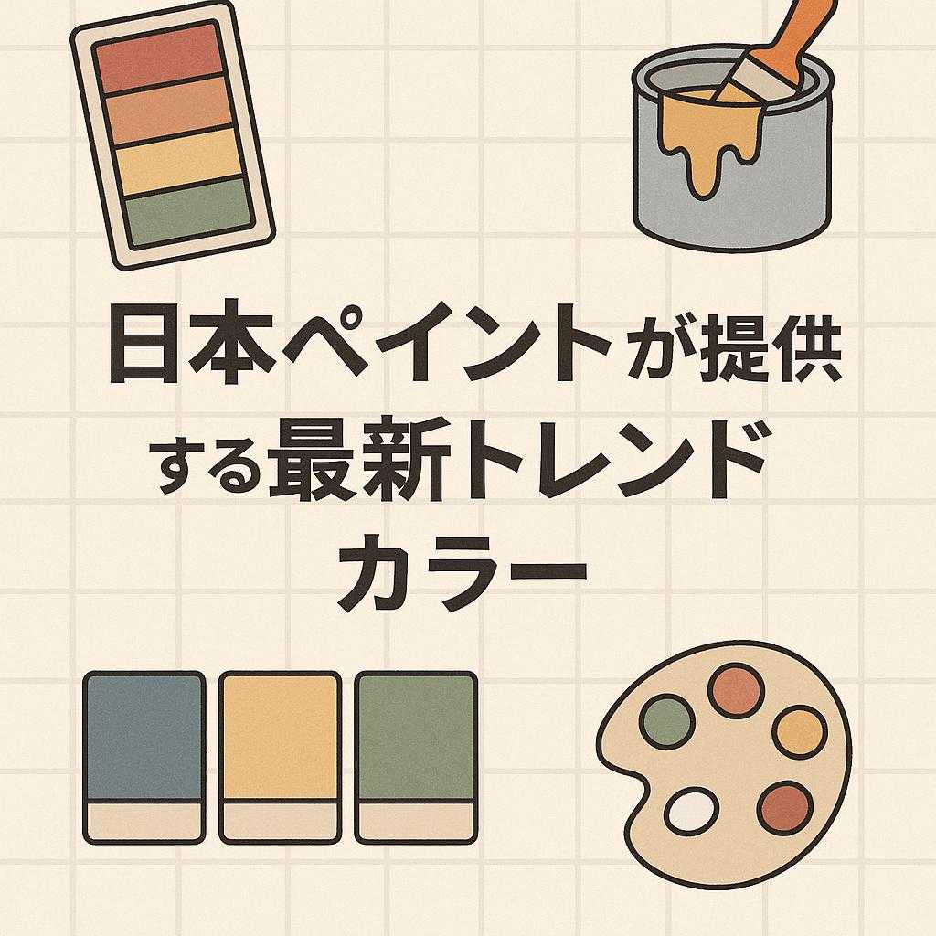 日本ペイントが提供する最新トレンドカラー
