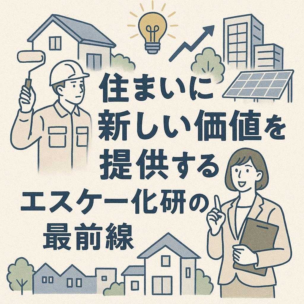 住まいに新しい価値を提供する、エスケー化研の最前線