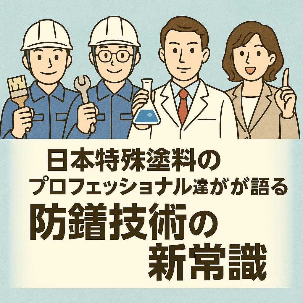 日本特殊塗料のプロフェッショナル達が語る、防錆技術の新常識