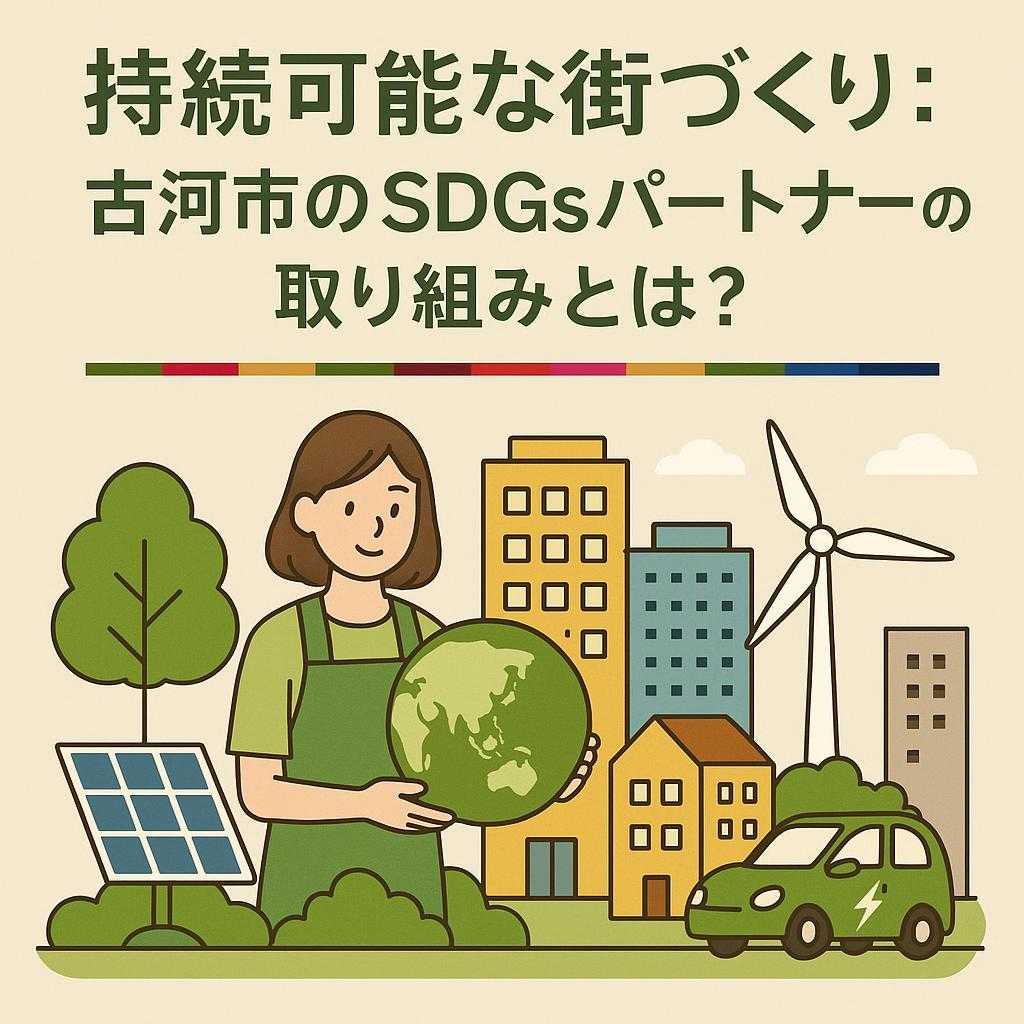 持続可能な街づくり:古河市のSDGsパートナーの取り組みとは?