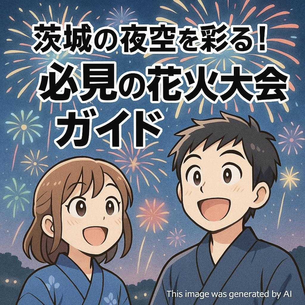 茨城の夜空を彩る！必見の花火大会ガイド