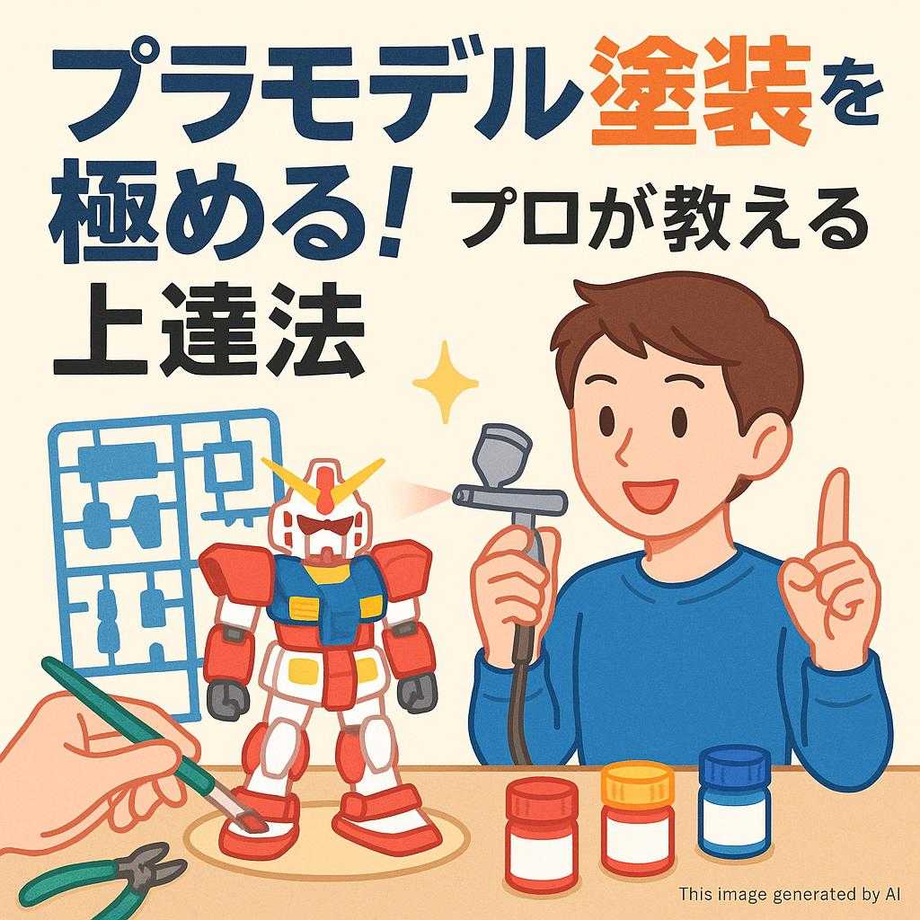 プラモデル塗装を極める!プロが教える上達法