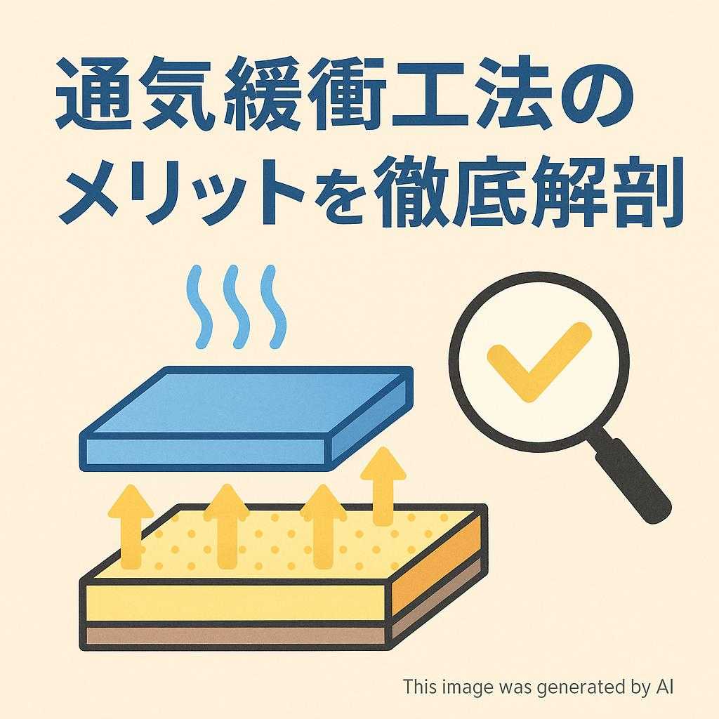 通気緩衝工法のメリットを徹底解剖