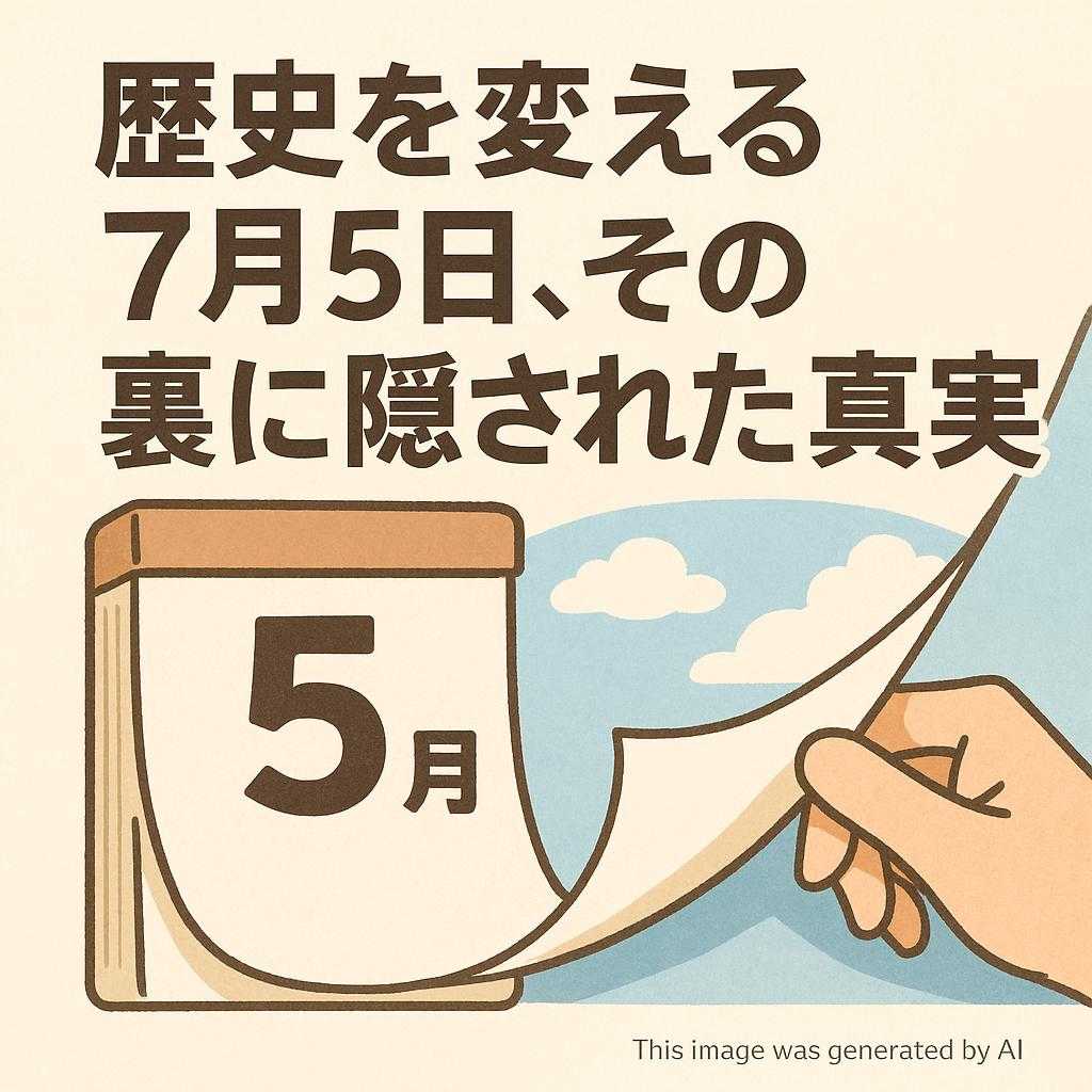 歴史を変える7月5日、その裏に隠された真実