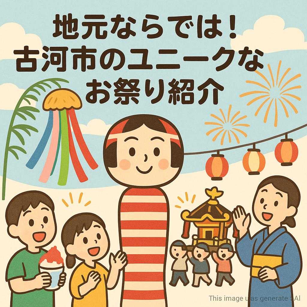 地元ならでは！古河市のユニークなお祭り紹介