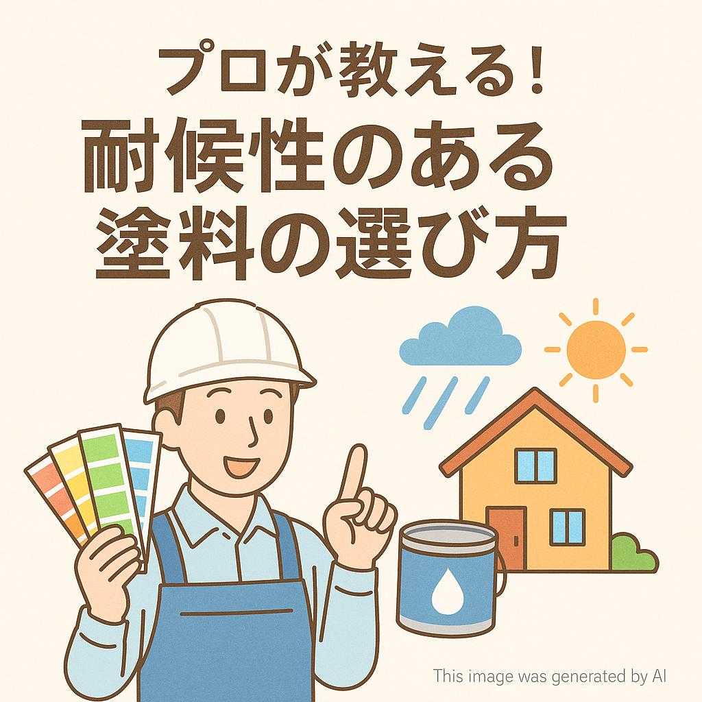 プロが教える！ 耐候性のある塗料の選び方