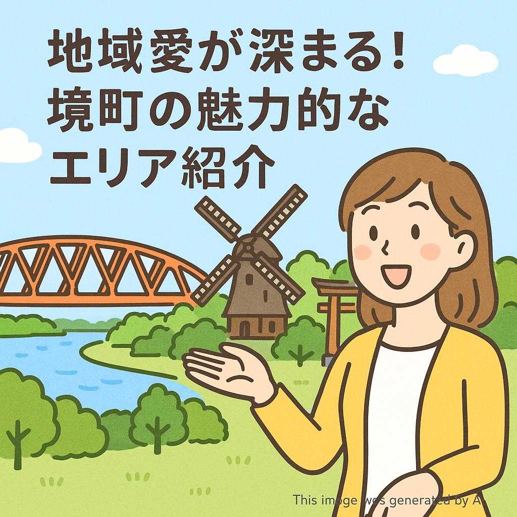 地域愛が深まる！境町の魅力的なエリア紹介