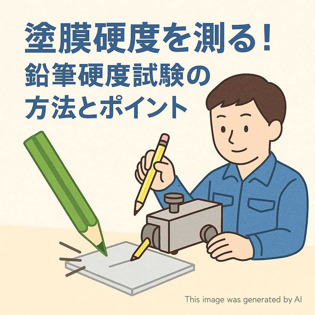 塗膜硬度を測る！鉛筆硬度試験の方法とポイント