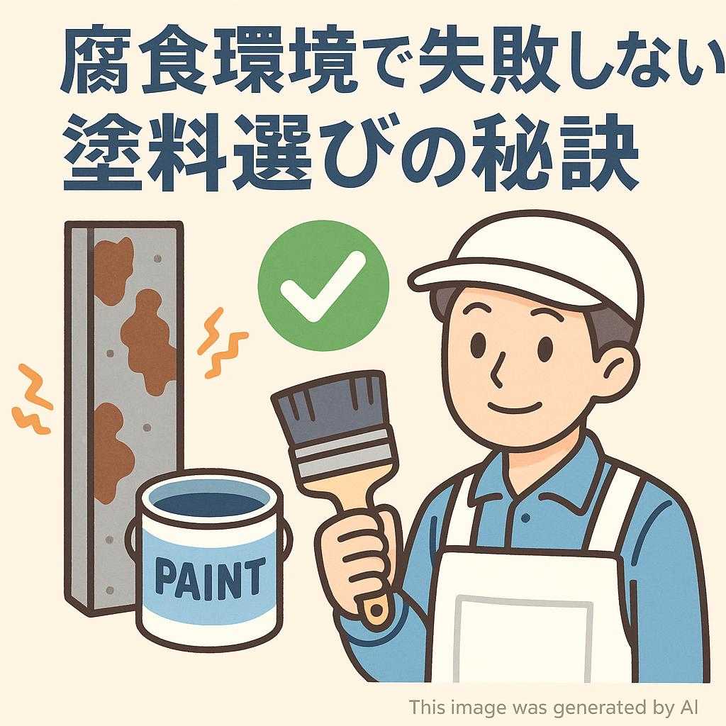 腐食環境で失敗しない塗料選びの秘訣
