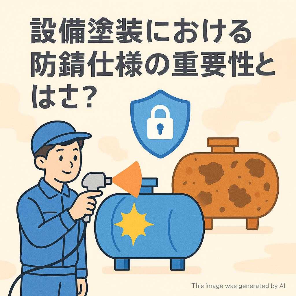 設備塗装における防錆仕様の重要性とは？
