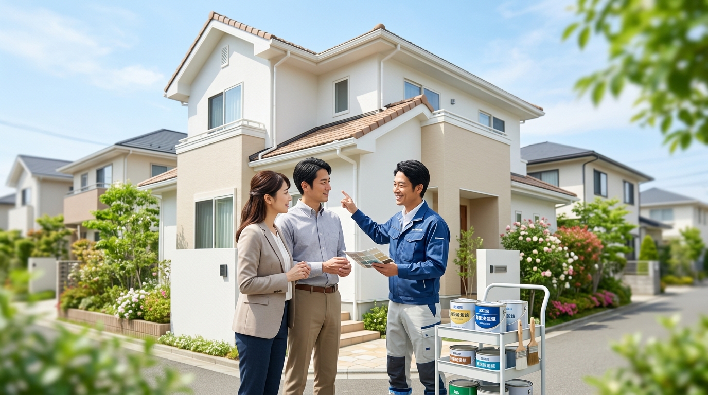 外壁塗装の塗料種類とメーカー比較|選び方を解説
